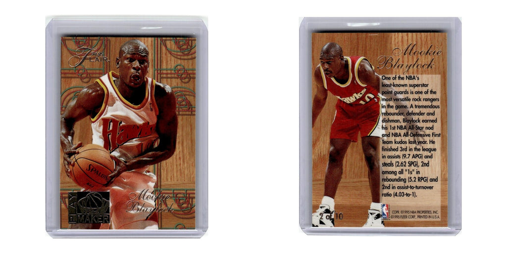 1994 Flair Mookie Blaylock Hawks #2