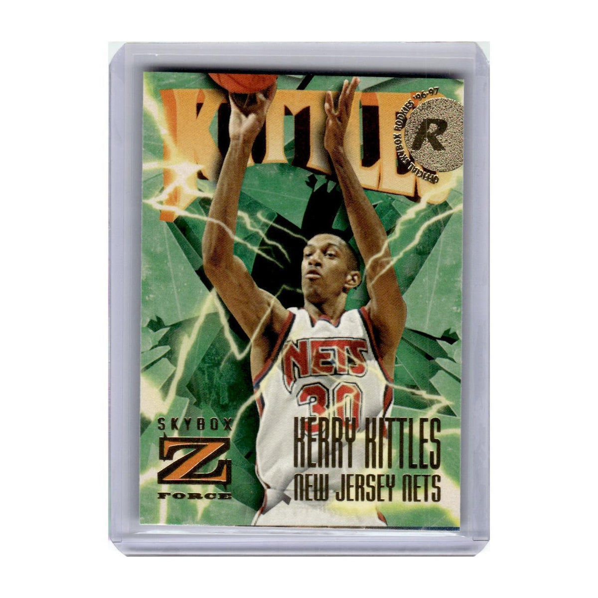 1996 SkyBox Z-Force Kerry Kittles RC Nets #153
