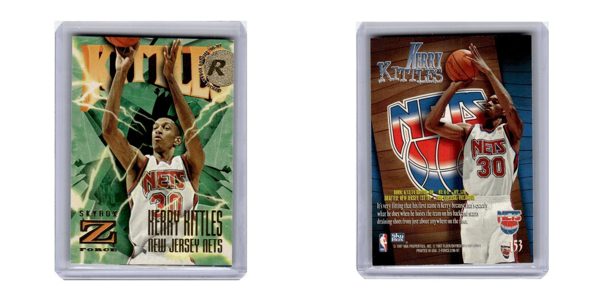 1996 SkyBox Z-Force Kerry Kittles RC Nets #153