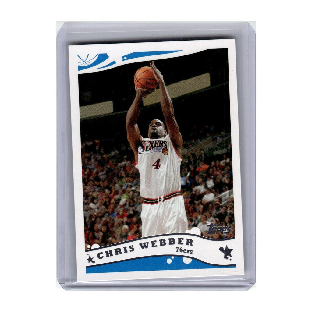 2005 Topps Chris Webber 76ers #130