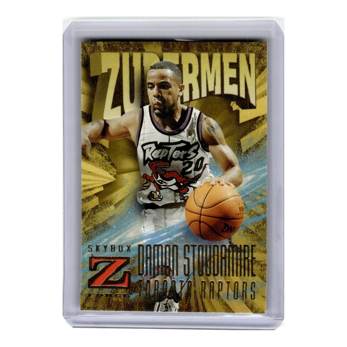 1996 SkyBox Z-Force Damon Stoudamire Raptors #197