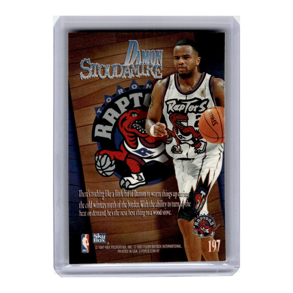 1996 SkyBox Z-Force Damon Stoudamire Raptors #197