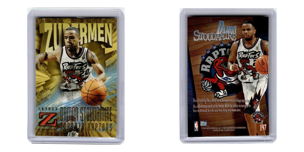 1996 SkyBox Z-Force Damon Stoudamire Raptors #197