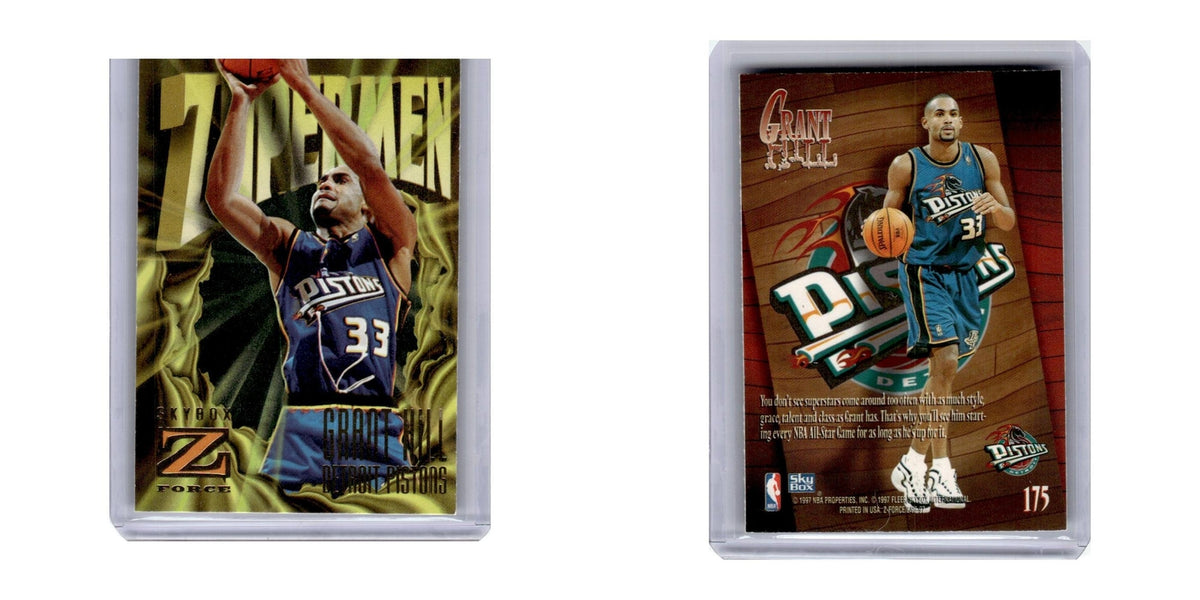 1996 SkyBox Z-Force Grant Hill Pistons #175