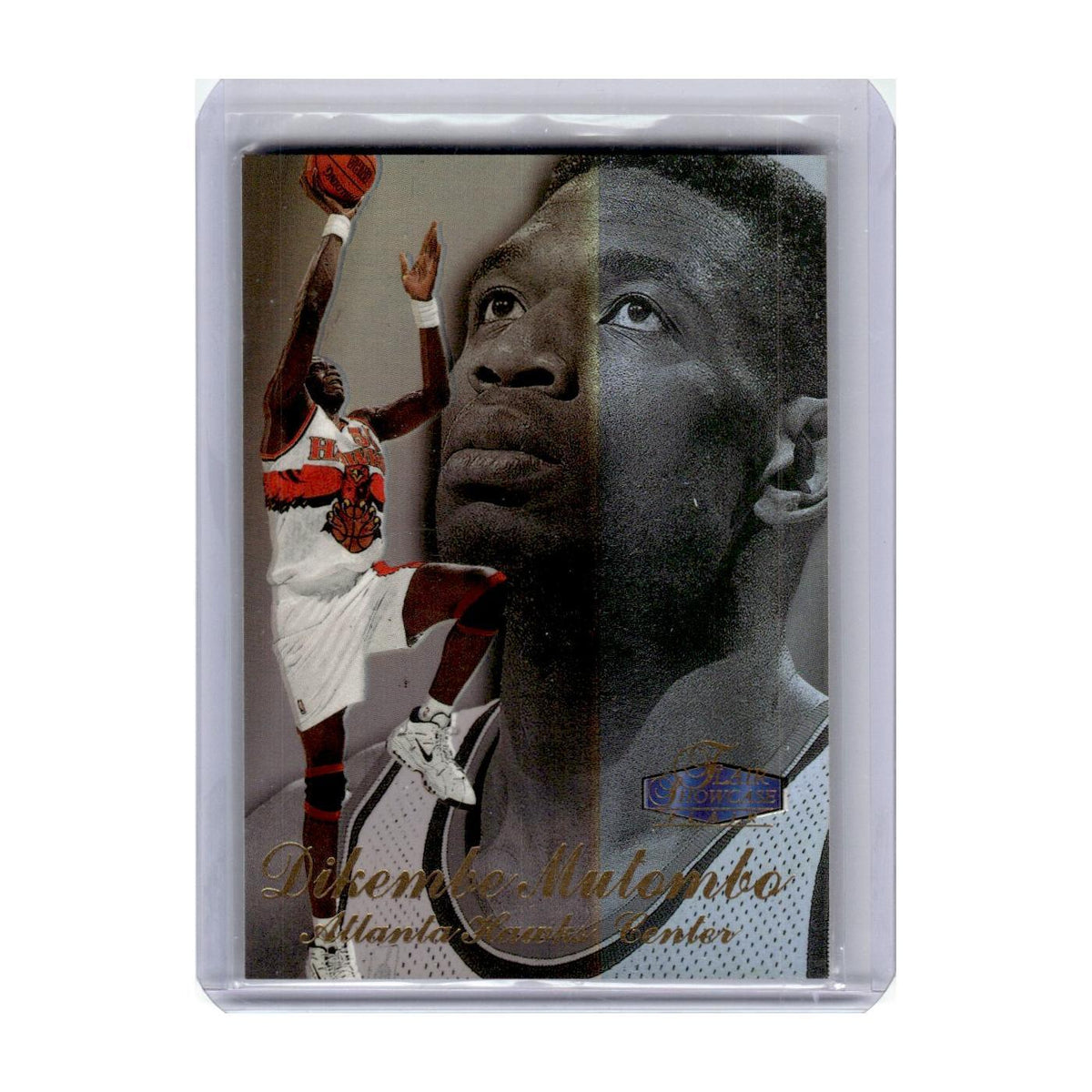 1997 Flair Showcase  Dikembe Mutombo Hawks #nan