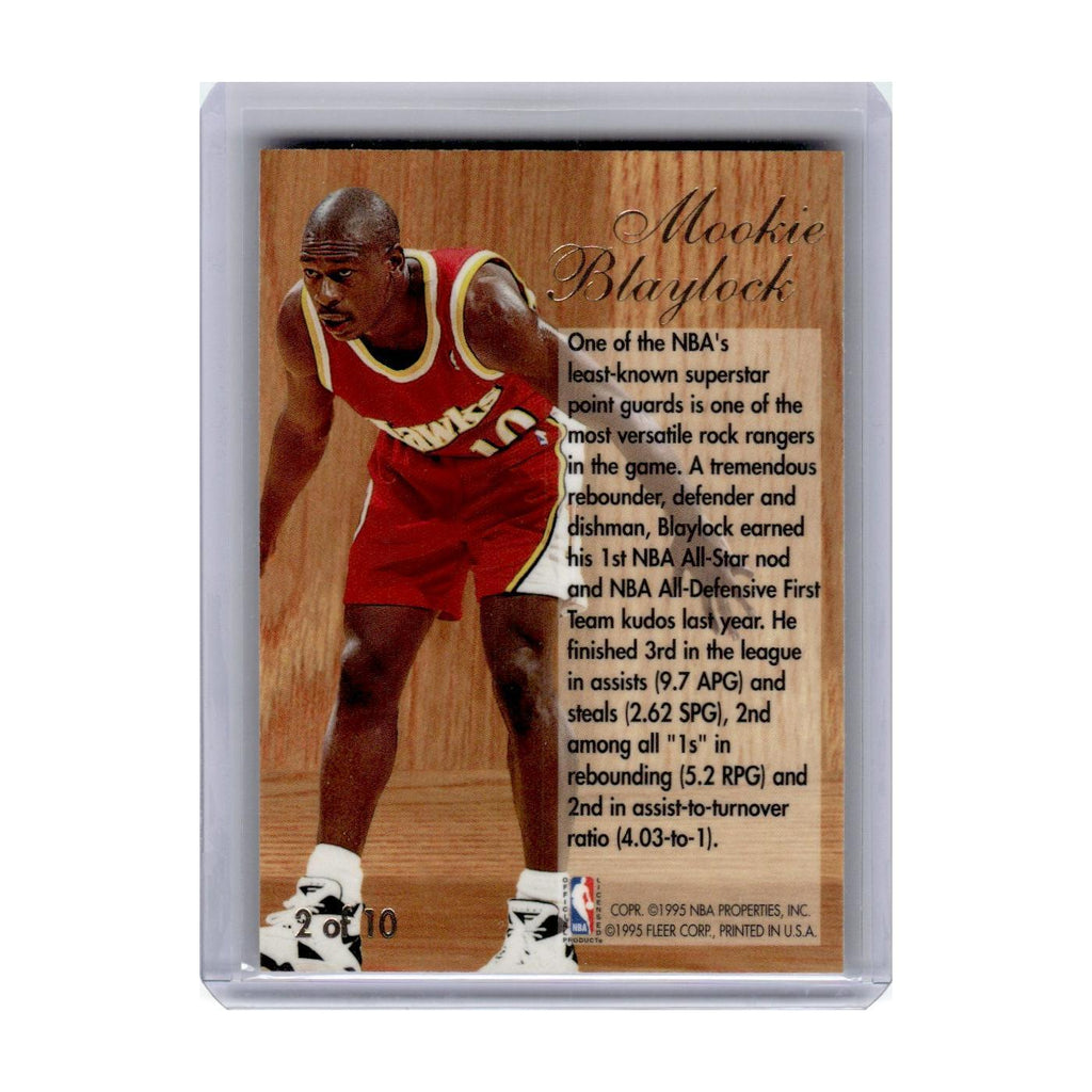 1994 Flair Mookie Blaylock Hawks #2