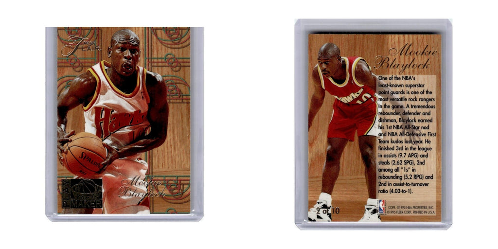 1994 Flair Mookie Blaylock Hawks #2