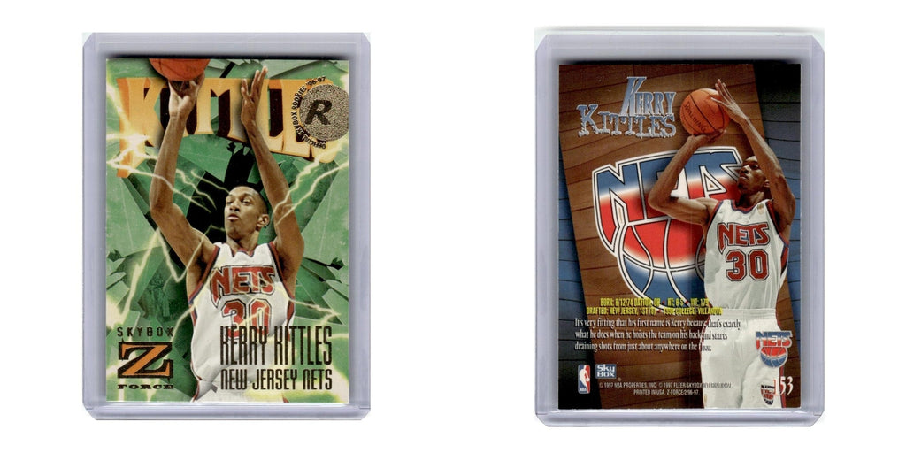 1996 SkyBox Z-Force Kerry Kittles RC Nets #153