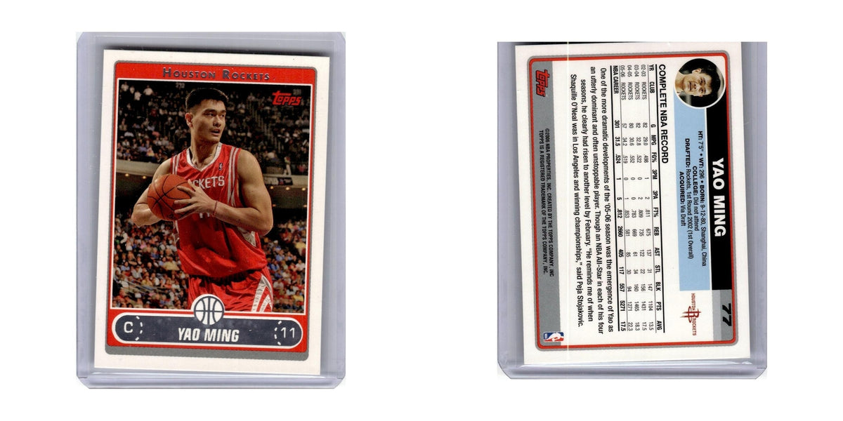 2006 Topps Yao Ming Rockets #77