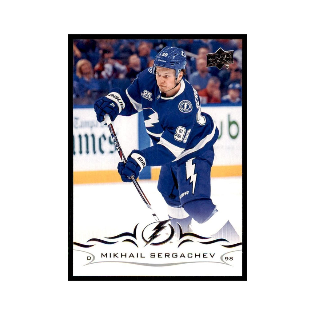 Mikhail Sergachev 2018 Upper Deck #164 Hockey Cards Hockey Card NM
