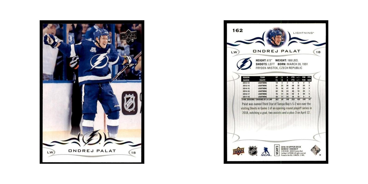 Ondrej Palat 2018 Upper Deck #162 Hockey Cards Hockey Card NM