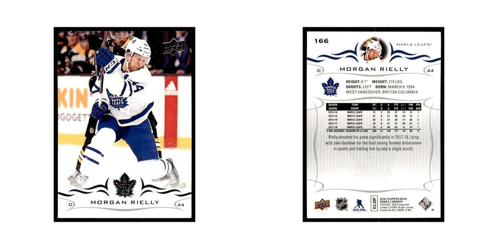 Morgan Rielly 2018 Upper Deck #166 Hockey Cards Hockey Card NM