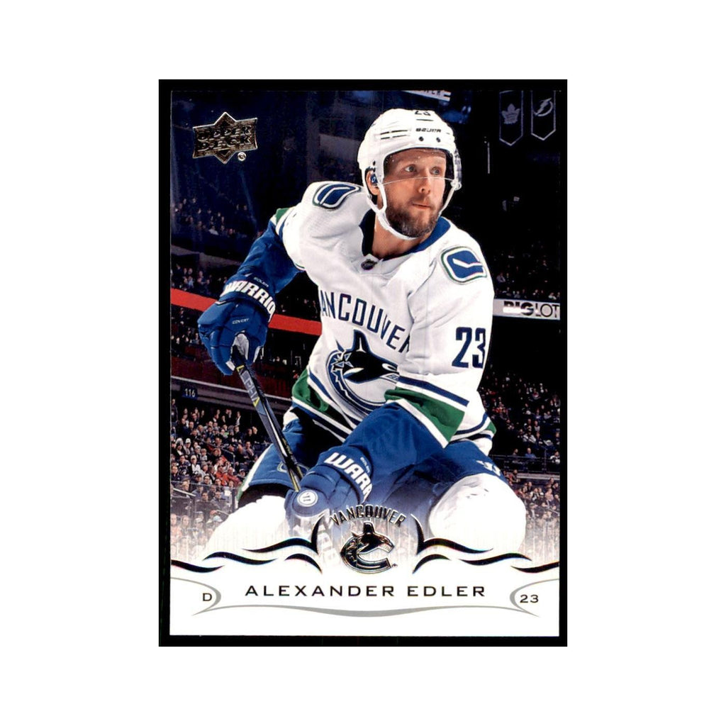 Alexander Edler 2018 Upper Deck #173 Hockey Cards Hockey Card NM