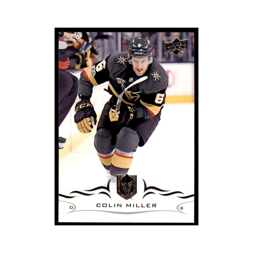 Colin Miller 2018 Upper Deck #182 Hockey Cards Hockey Card NM