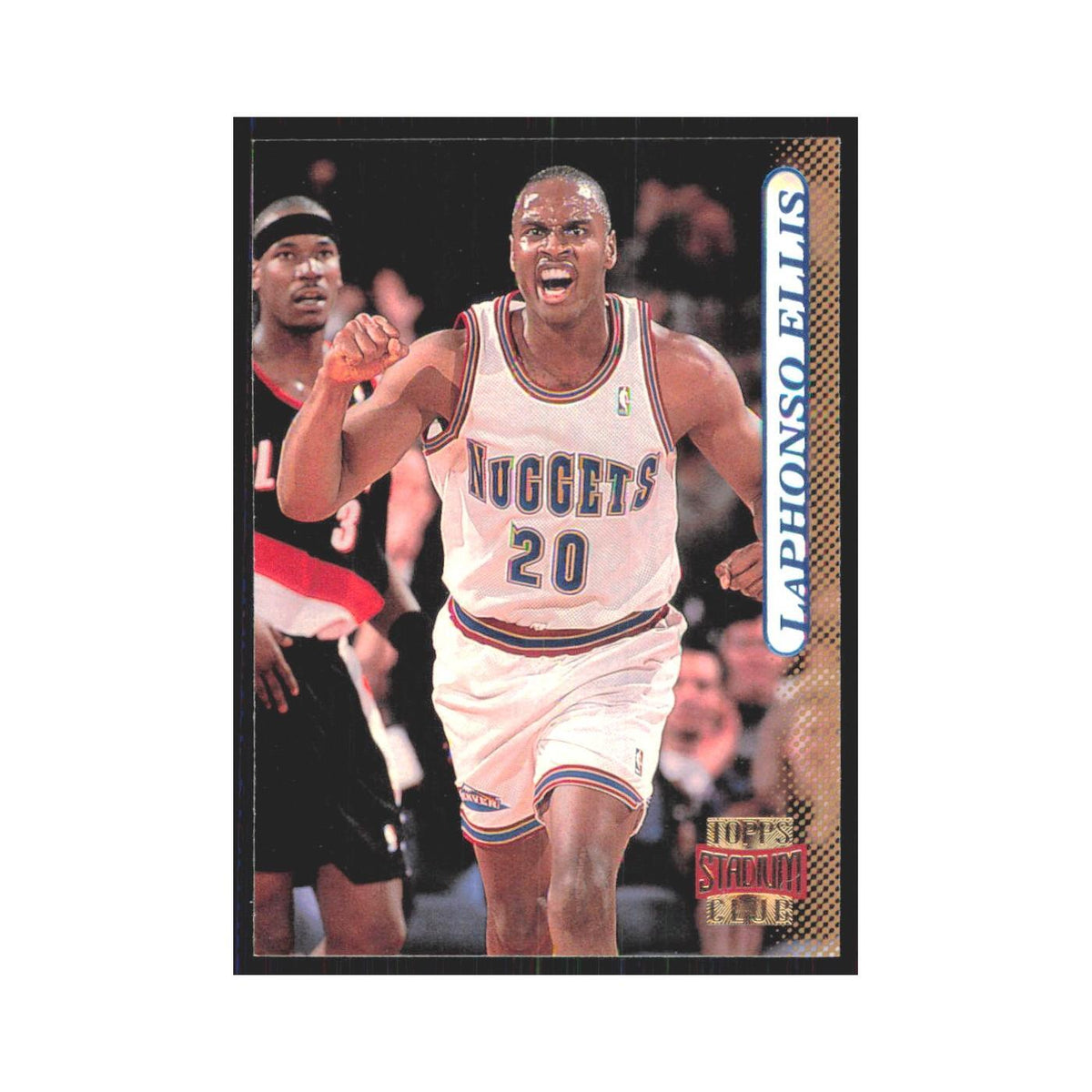 LaPhonso Ellis 1996 Stadium Club #71 Denver Nuggets Basketball Card NM