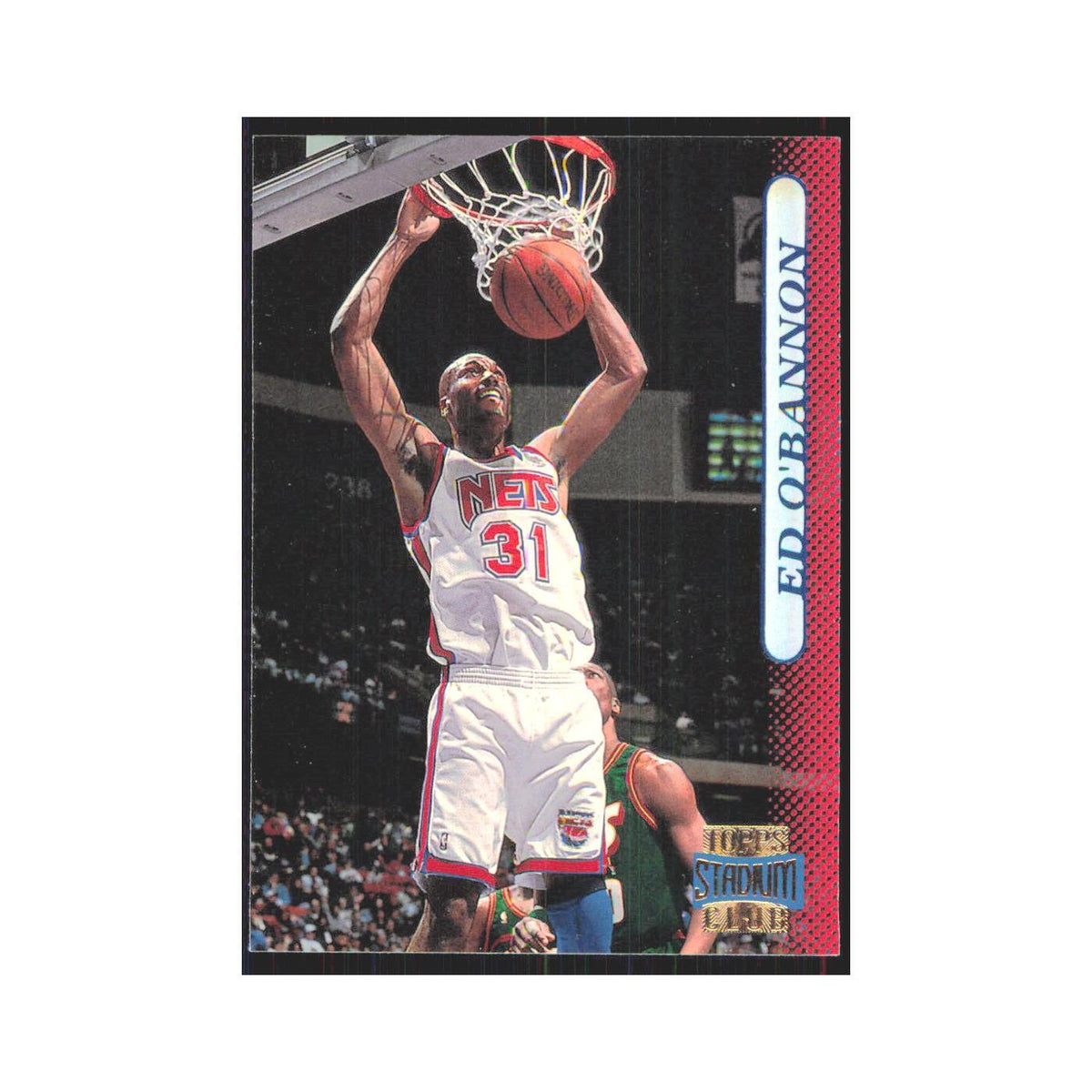 Ed O'Bannon 1996 Stadium Club #61 New Jersey Nets Basketball Card NM