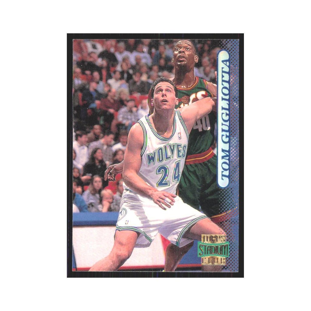 Tom Gugliotta 1996 Stadium Club #43 Minnesota Timberwolves Basketball Card NM