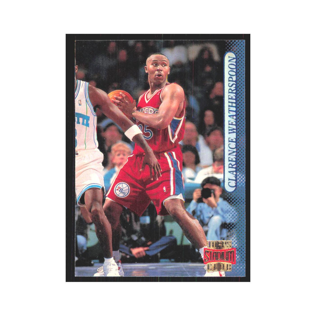 Clarence Weatherspoon 1996 Stadium Club #88 Philadelphia 76ers NM