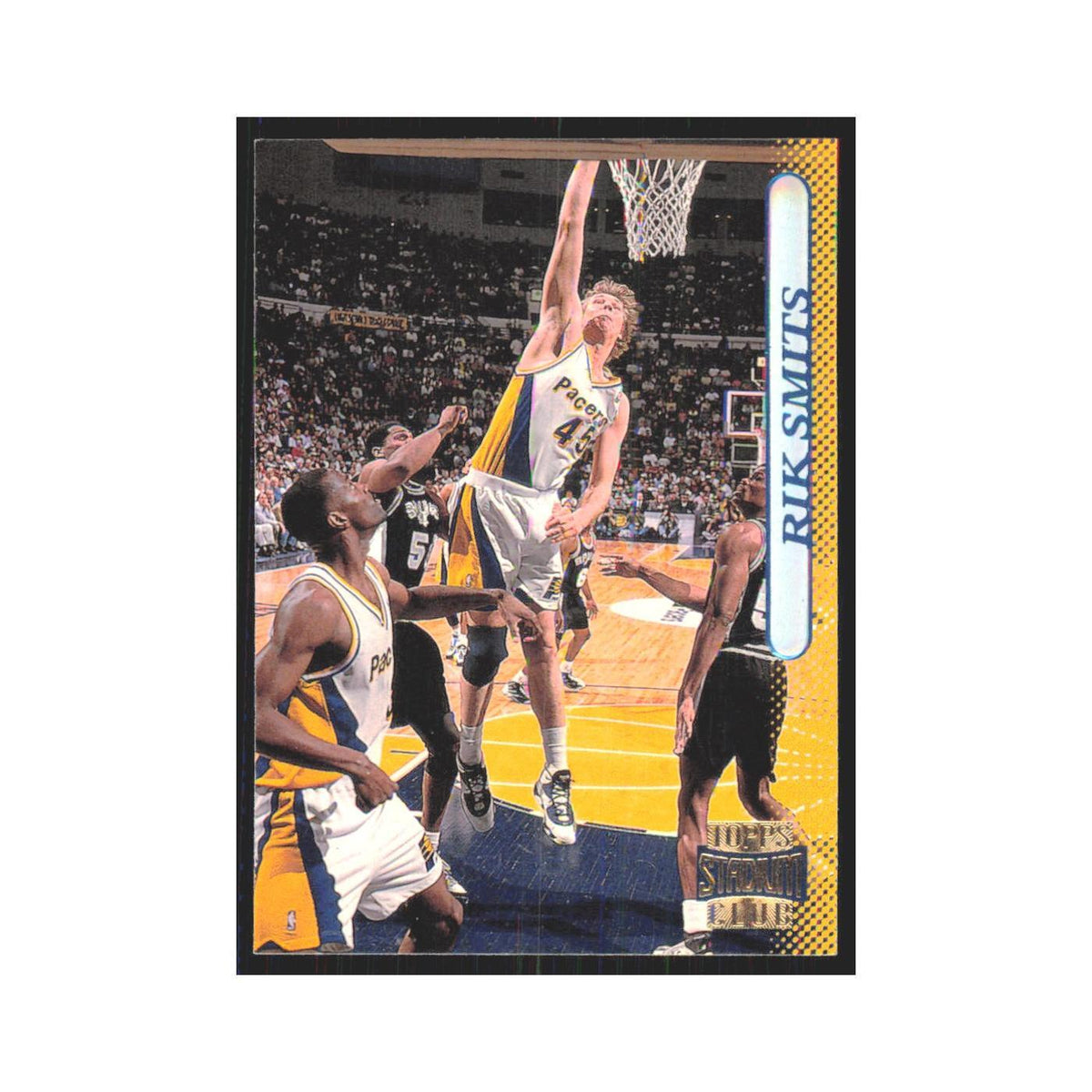 Rik Smits 1996 Stadium Club #67 Indiana Pacers Basketball Card NM