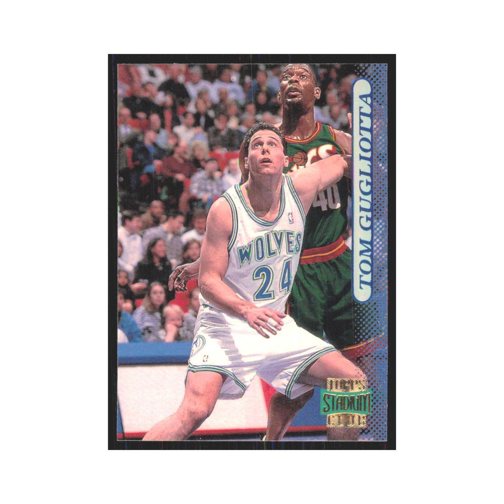 Tom Gugliotta 1996 Stadium Club #43 Minnesota Timberwolves Basketball Card NM