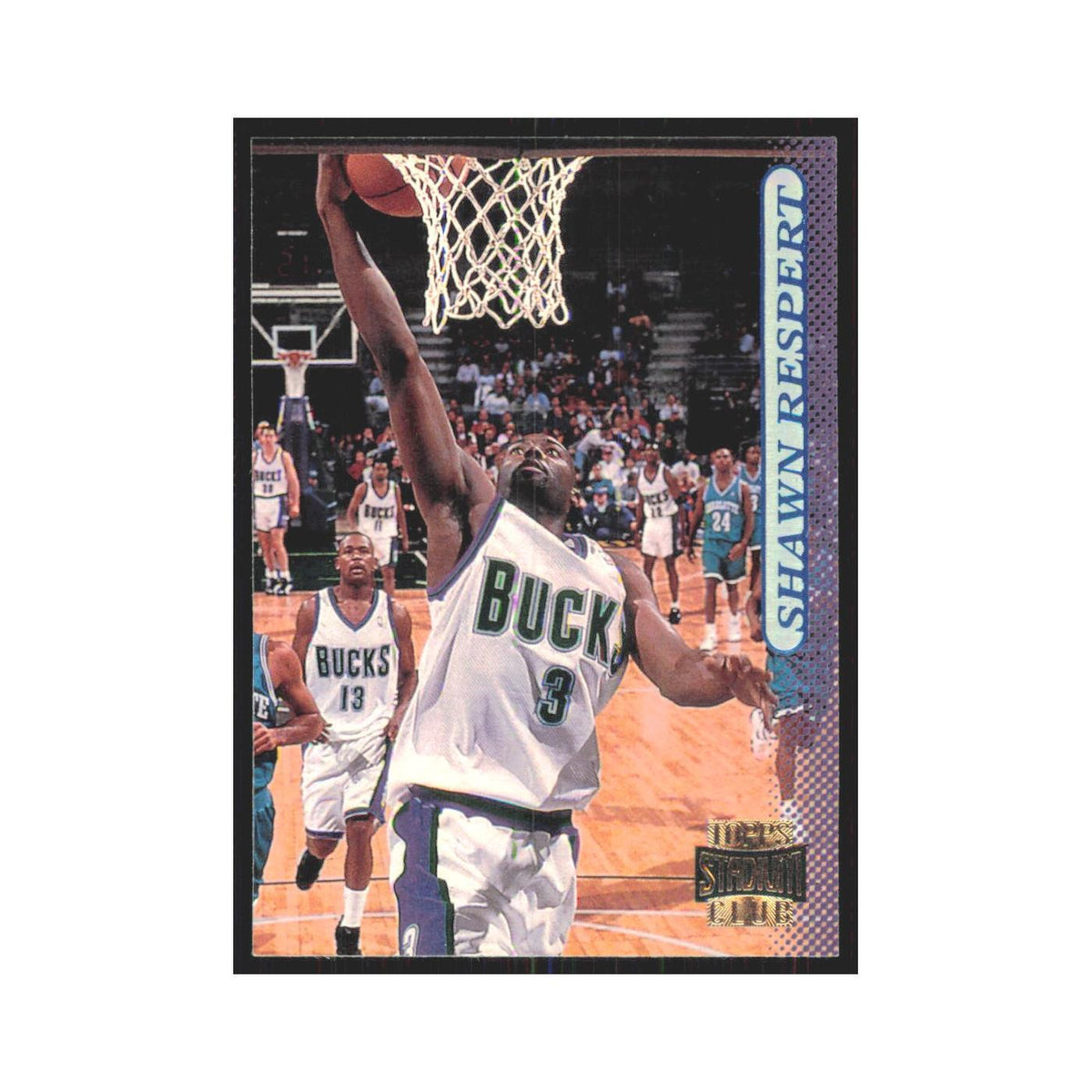 Shawn Respert 1996 Stadium Club #52 Orlando Magic Basketball Card NM