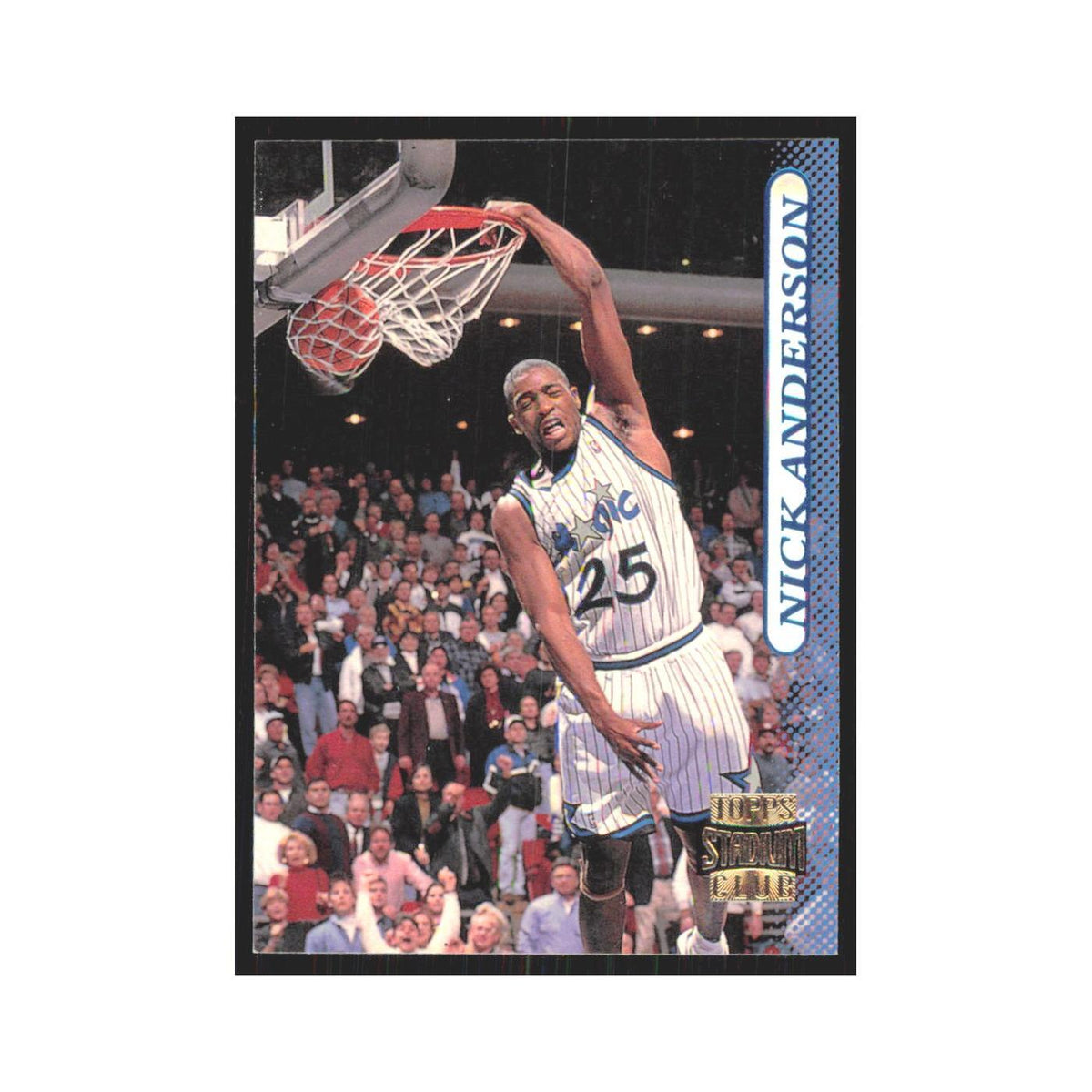 Nick Anderson 1996 Stadium Club #77 Orlando Magic Basketball Card NM