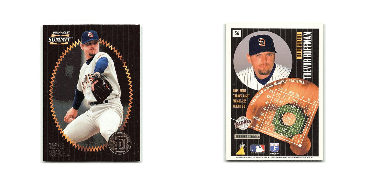 Trevor Hoffman 1996 Pinnacle Summit #56 San Diego Padres Baseball Card NM