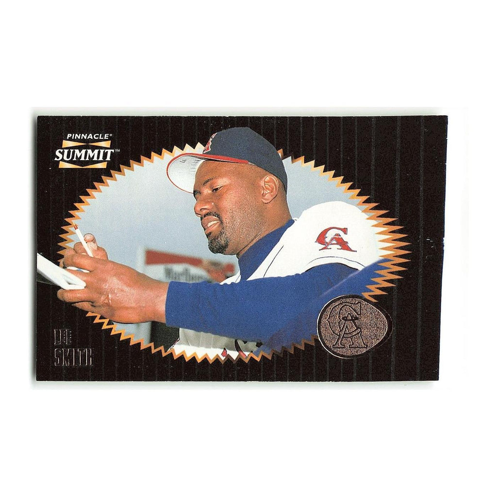 Lee Smith 1996 Pinnacle Summit #89 California Angels Baseball Card NM