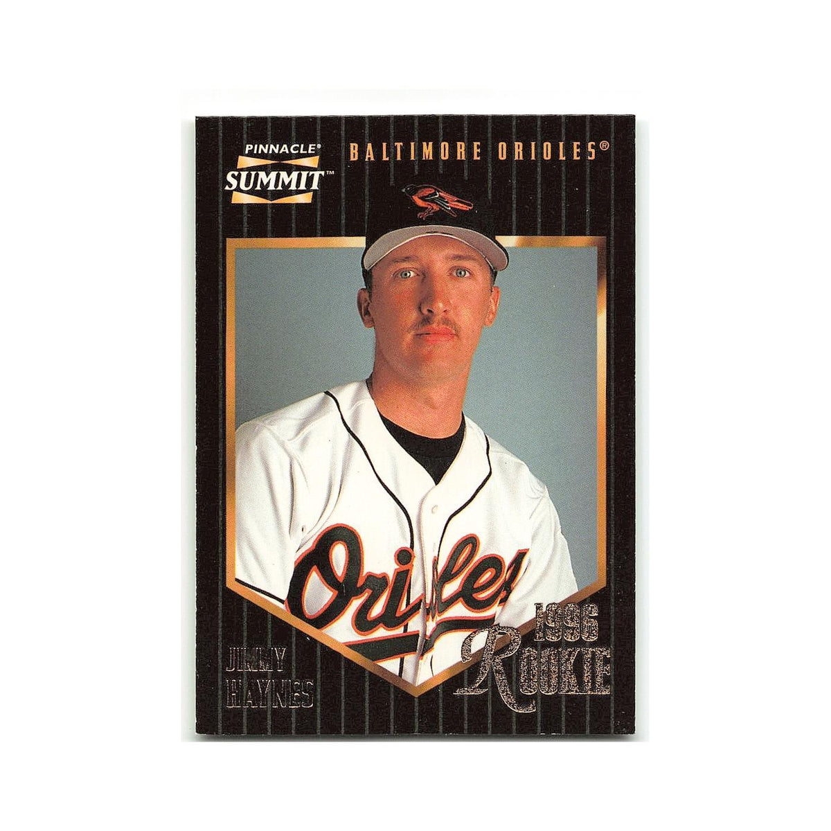 Jimmy Haynes Rookie 1996 Pinnacle Summit #195 Baltimore Orioles Baseball Card NM