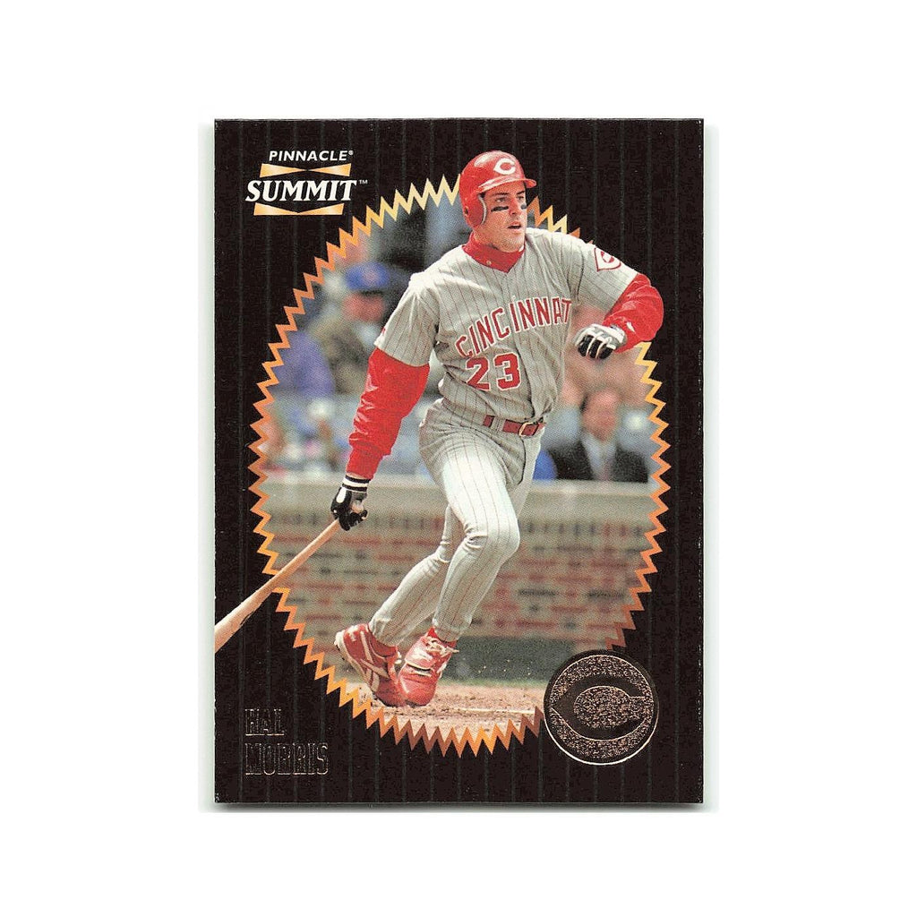 Hal Morris 1996 Pinnacle Summit #78 Cincinnati Reds Baseball Card NM