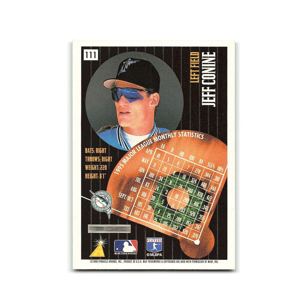 Jeff Conine 1996 Pinnacle Summit #111 Florida Marlins Baseball Card NM