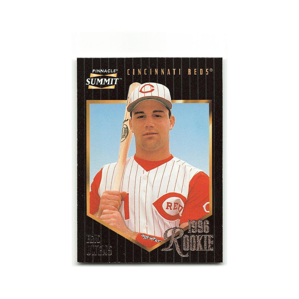 Eric Owens Rookie 1996 Pinnacle Summit #181 Cincinnati Reds Baseball Card NM