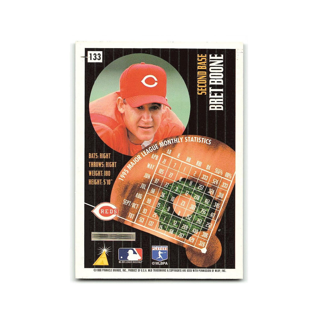 Brett Boone 1996 Pinnacle Summit #133 Cincinnati Reds Baseball Card NM