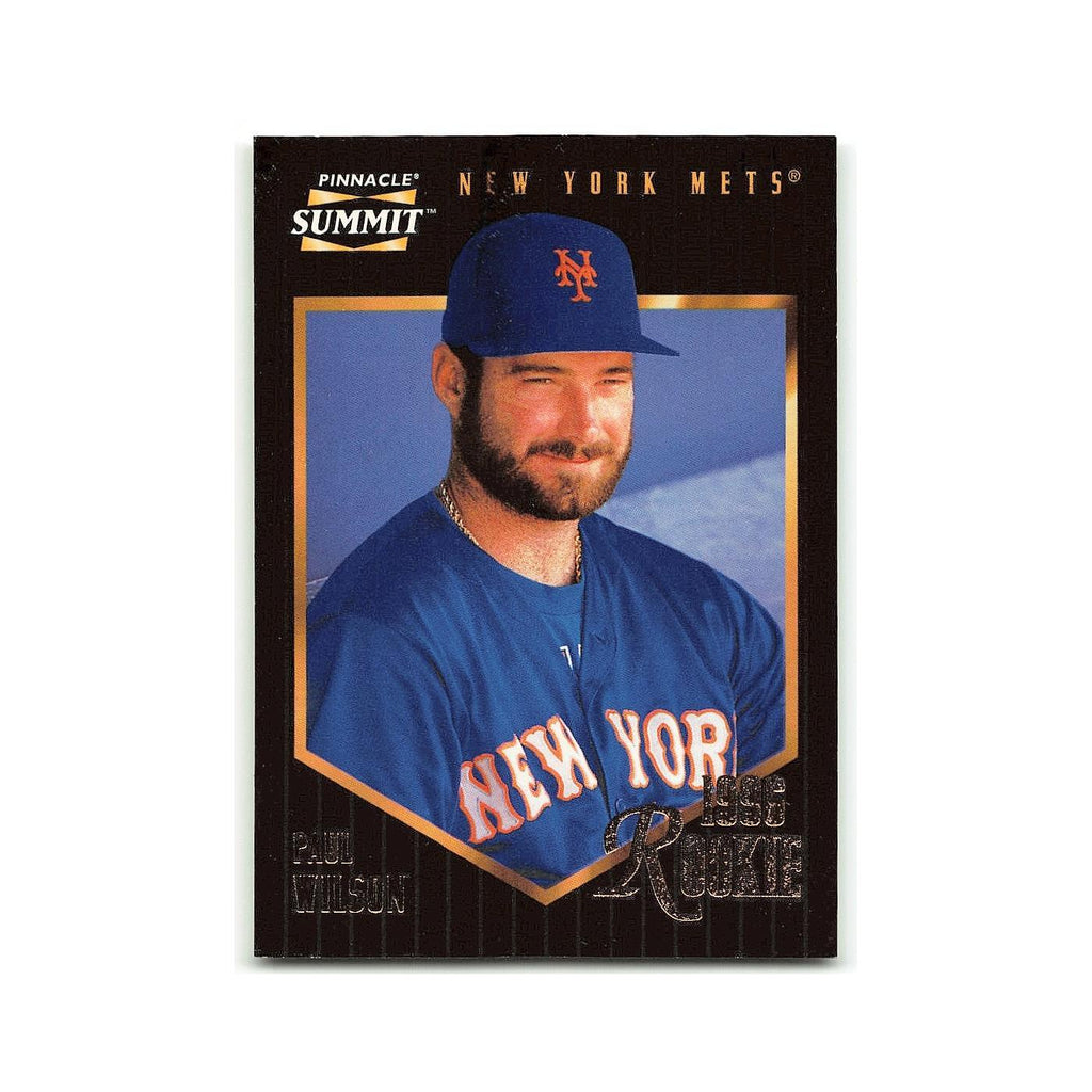 Paul Wilson Rookie 1996 Pinnacle Summit #177 New York Mets Baseball Card NM
