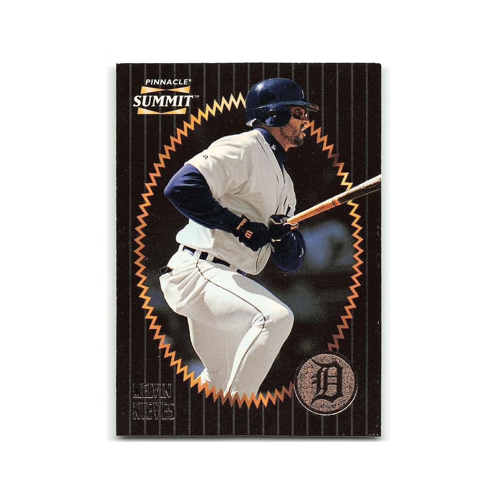 Melvin Nieves 1996 Pinnacle Summit #121 Detroit Tigers Baseball Card NM