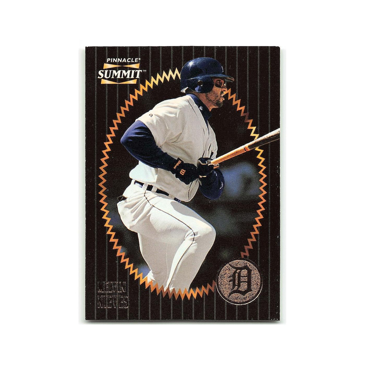 Melvin Nieves 1996 Pinnacle Summit #121 Detroit Tigers Baseball Card NM