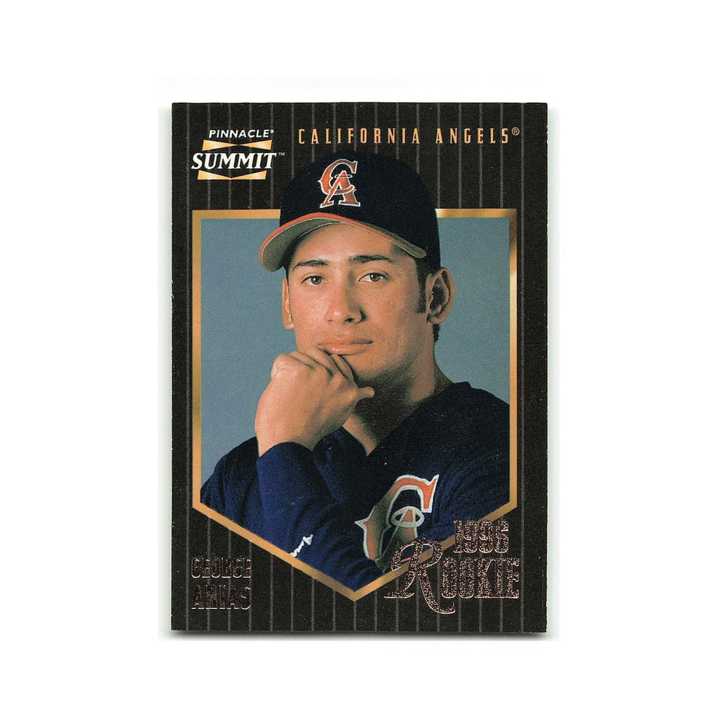 George Arias Rookie 1996 Pinnacle Summit #170 California Angels Baseball Card NM