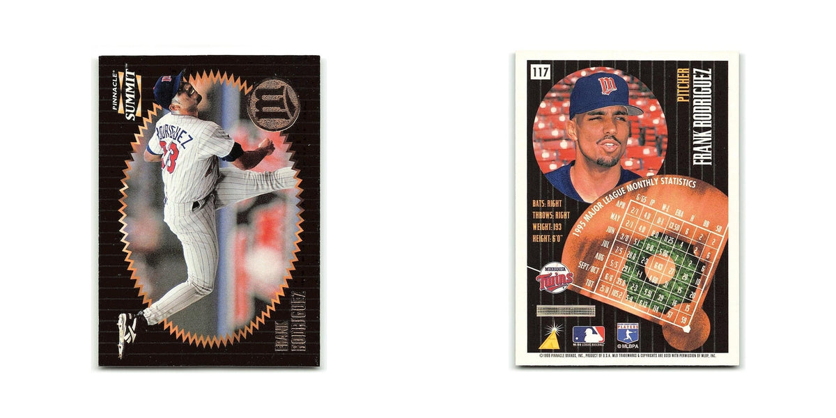 Frank  Rodriguez 1996 Pinnacle Summit #117 Minnesota Twins Baseball Card NM