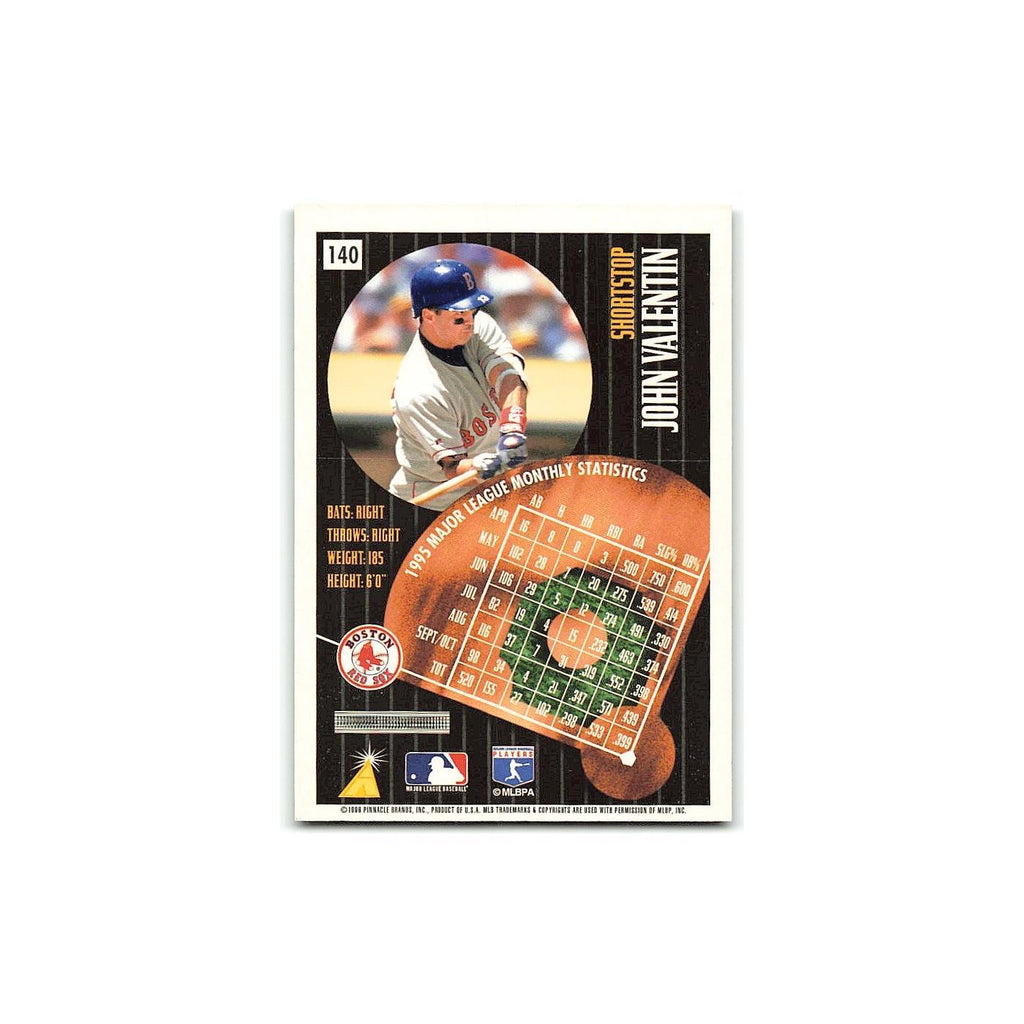 John Valentin 1996 Pinnacle Summit #140 Boston Red Sox Baseball Card NM