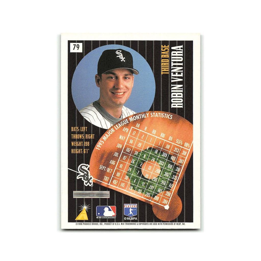 Robin  Ventura 1996 Pinnacle Summit #79 Chicago White Sox Baseball Card NM