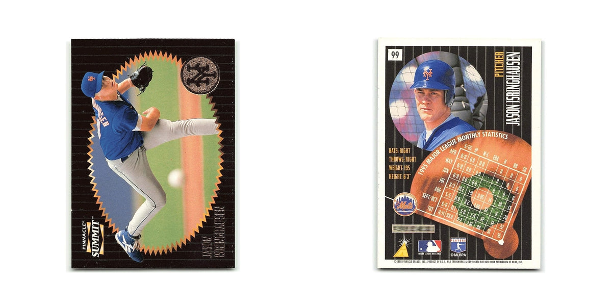 Jason Isringhausen 1996 Pinnacle Summit #99 New York Mets Baseball Card NM