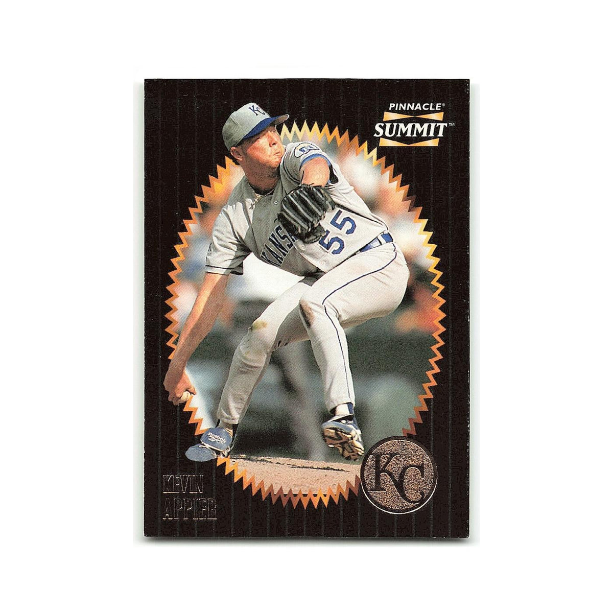 Kevin Appier 1996 Pinnacle Summit #72 Kansas City Royals Baseball Card NM