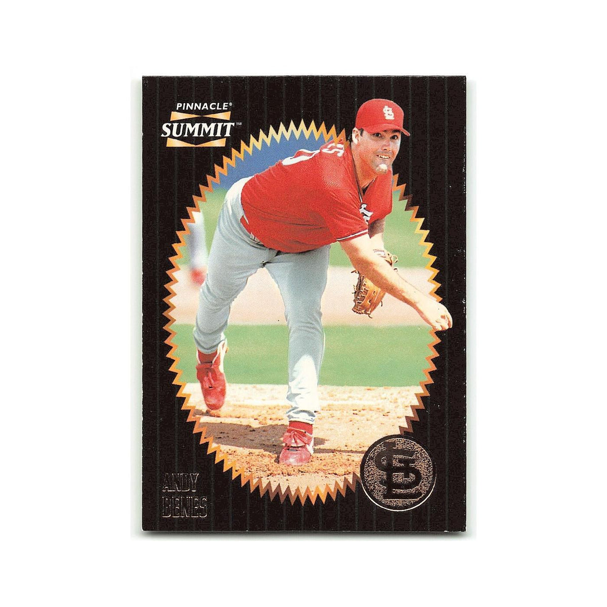 Andy benes 1996 Pinnacle Summit #64 St. Louis Cardinals Baseball Card NM