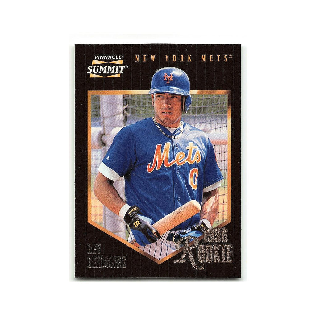 Rey Ordonez Rookie 1996 Pinnacle Summit #162 New York Mets Baseball Card NM