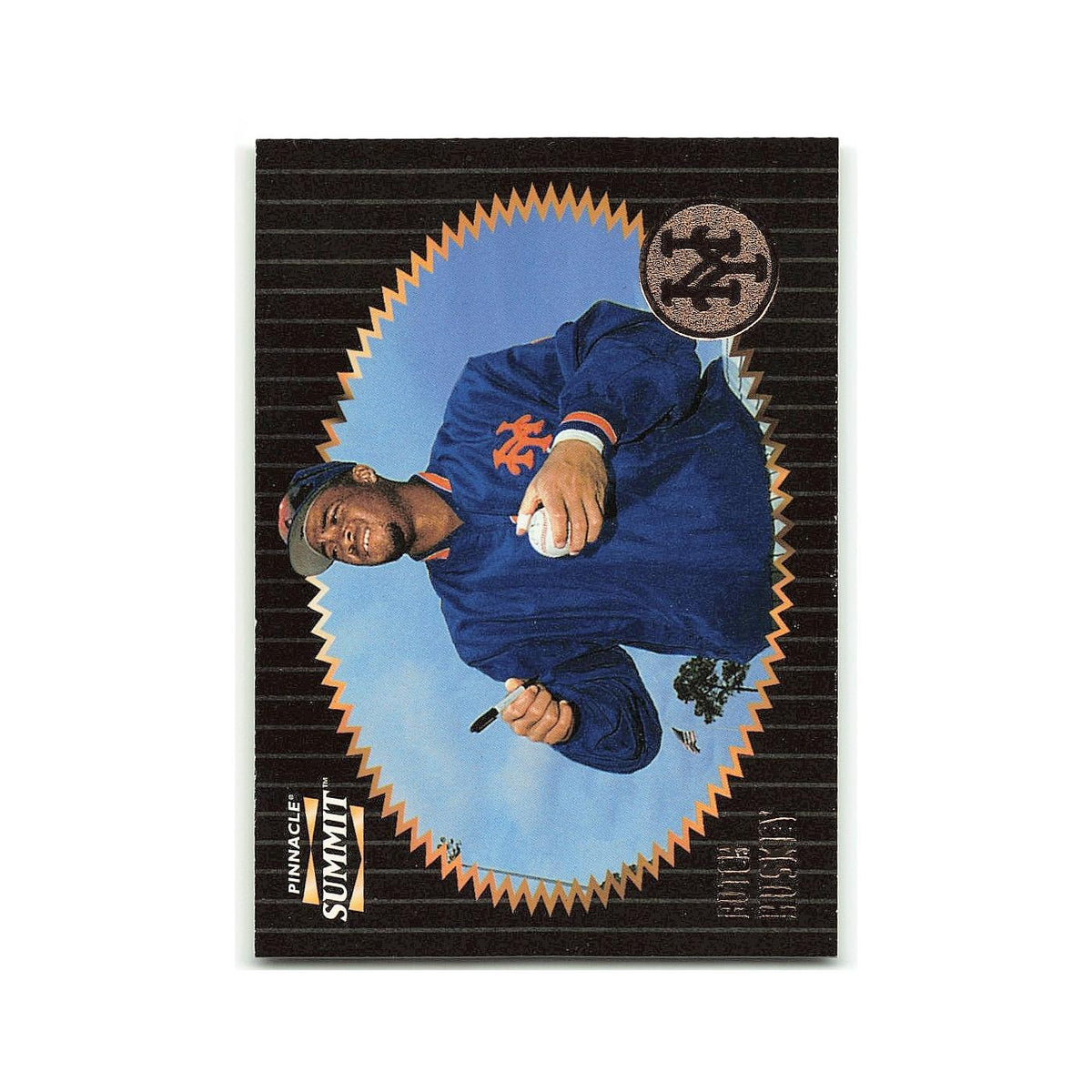 Butch Huskey 1996 Pinnacle Summit #93 New York Mets Baseball Card NM