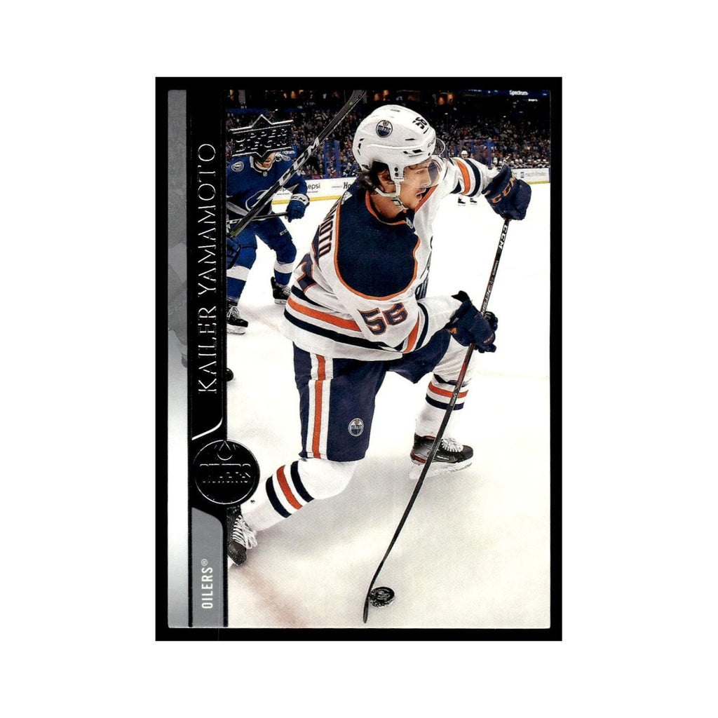 Kailer Yamamoto 2020 Upper Deck #76 Edmonton Oilers Hockey Card NM