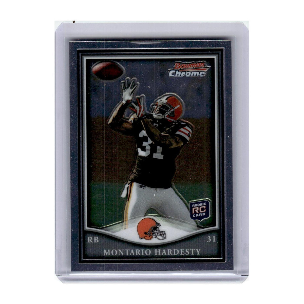 2010 Bowman Chrome Montario Hardesty RC Browns #BCR-28