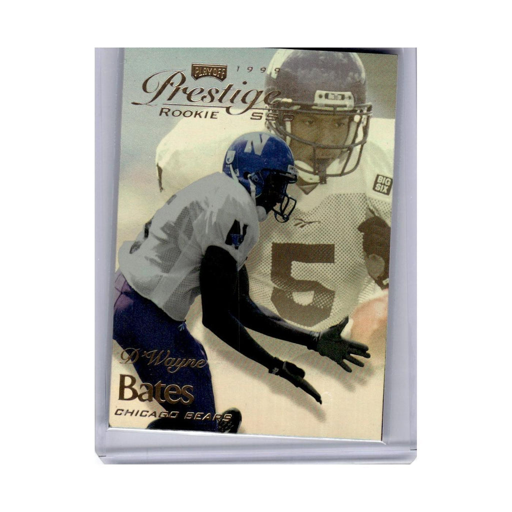 1999 Playoff Prestige SSD D'Wayne Bates RC Bears #B175