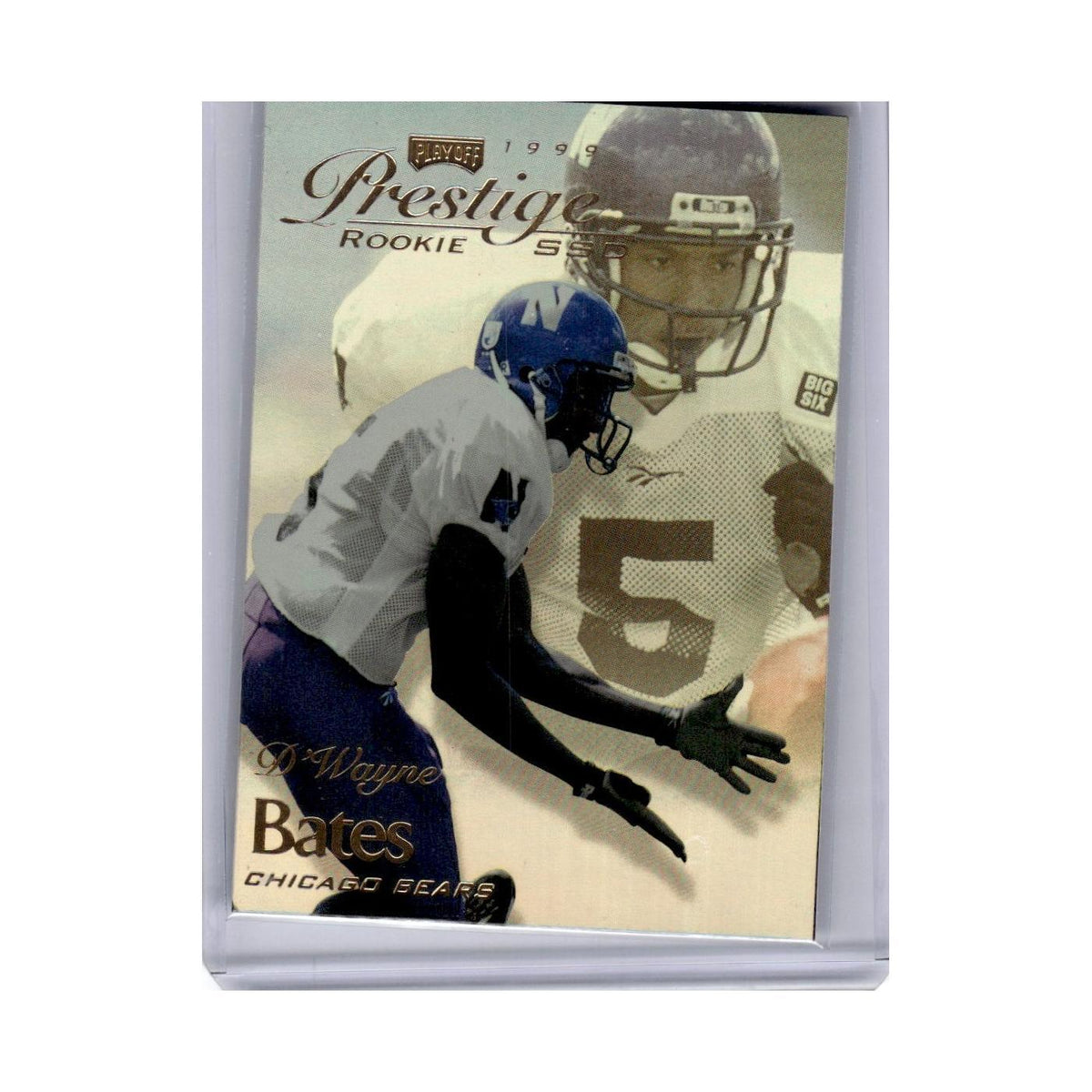 1999 Playoff Prestige SSD D'Wayne Bates RC Bears #B175