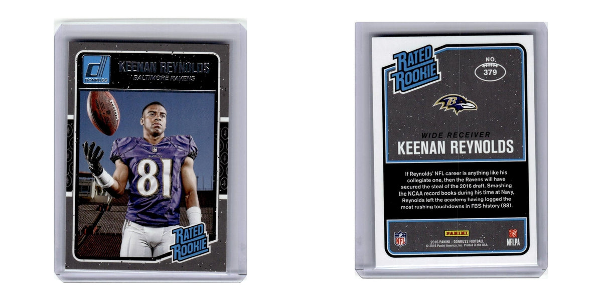 2016 Donruss Keenan Reynolds RC Ravens #379